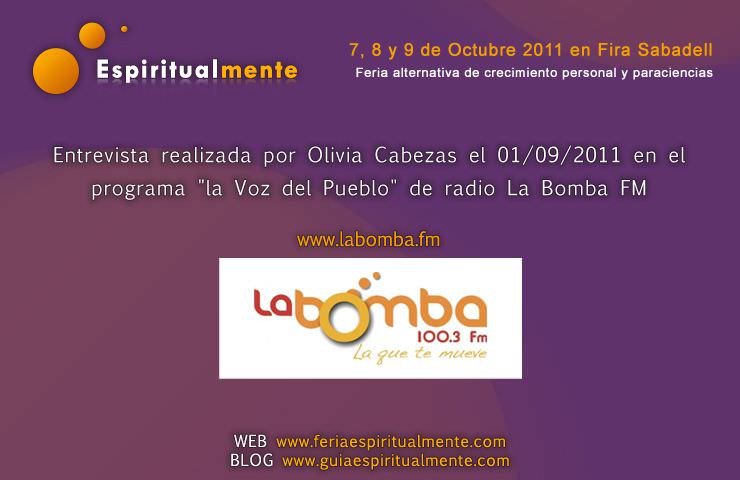 Entrevista en radio LaBombaFM