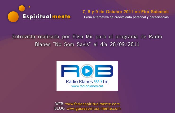 Entrevista RàdioBlanes 28-09-2011