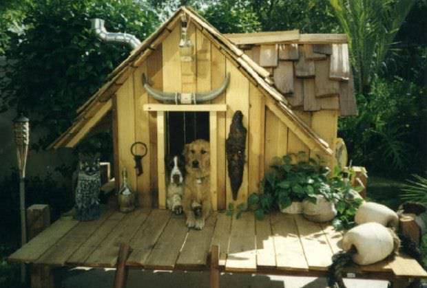 Originales y fabulosas casas para perros