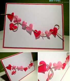 Ideas de tarjetas para San Valentín que puedes hacer tú mismo 2
