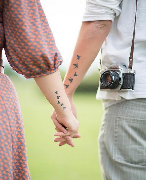 Los tatuajes de parejas más bonitos y originales 1