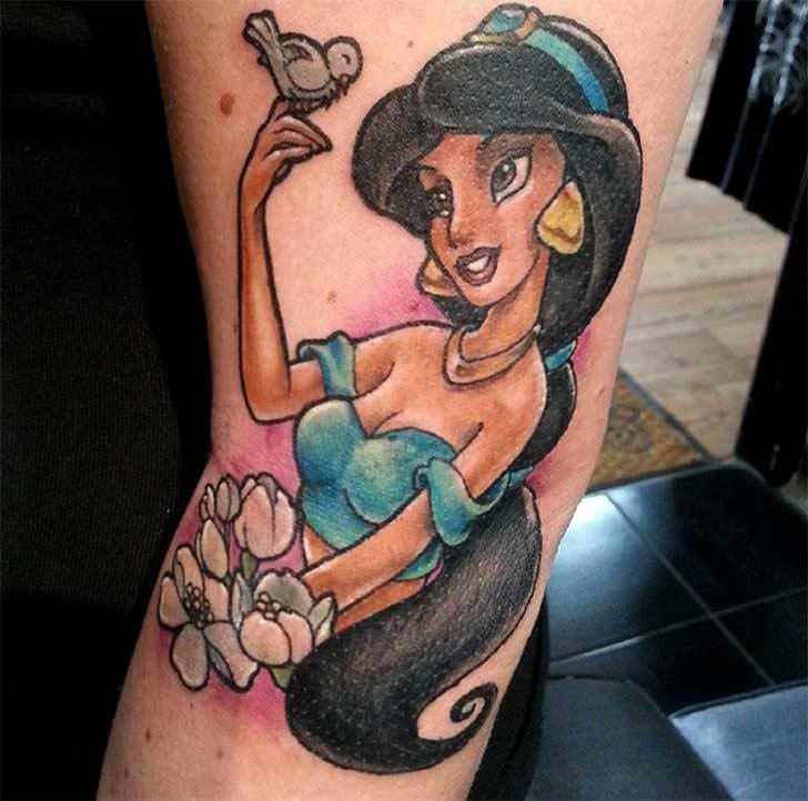 Princesas Disney convertidas en bonitos tatuajes 20