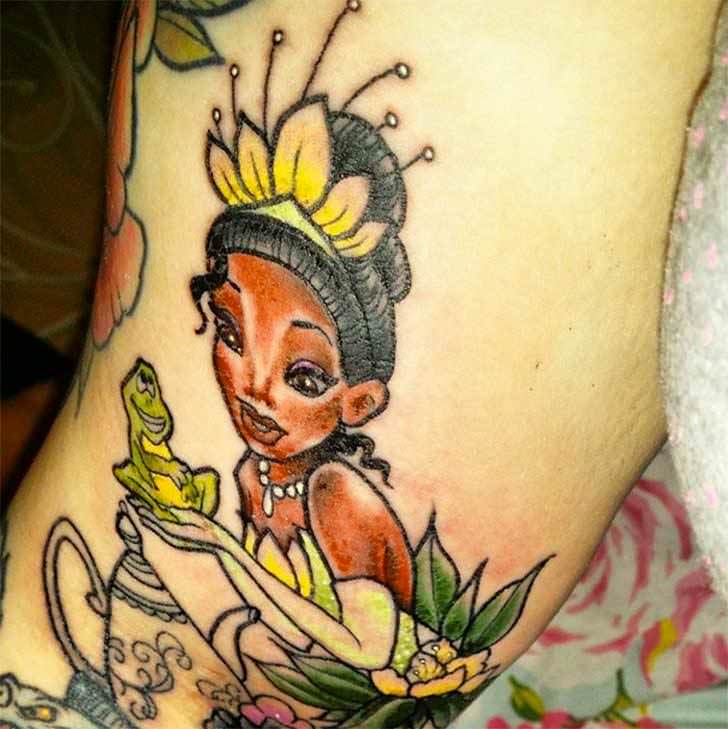 Princesas Disney convertidas en bonitos tatuajes 8